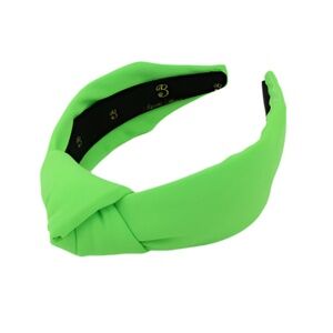 303. The Brooke Shade Neon Green Neoprene Topknot